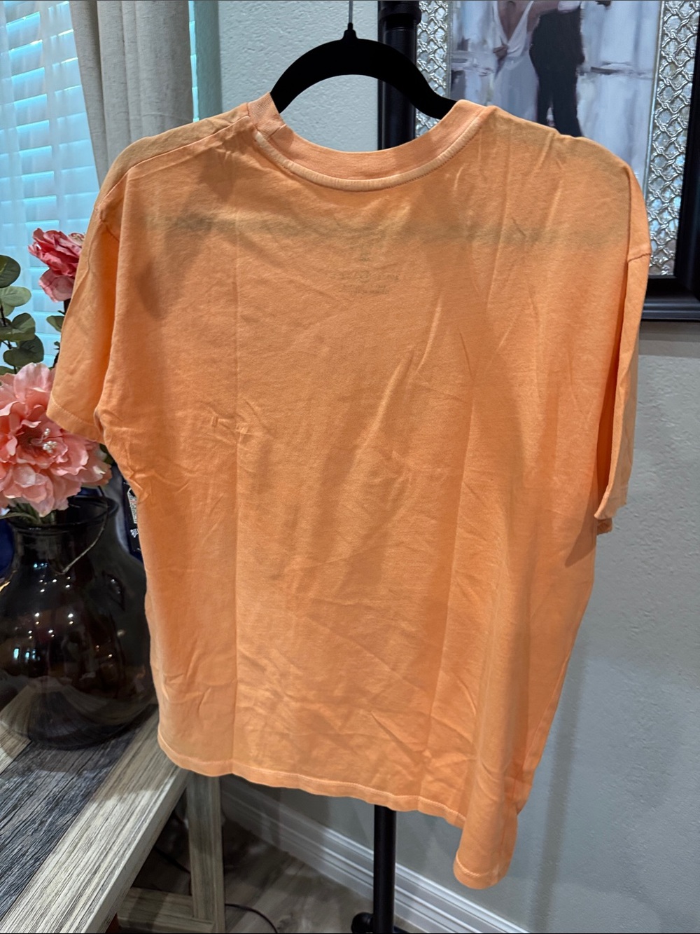 Billabong Peach Tropical Palm Graphic Tee - Picture 3 of 3